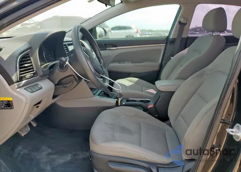 2017 Hyundai Elantra Se from USA, damaged, VIN 5NPD84LF5HH001841